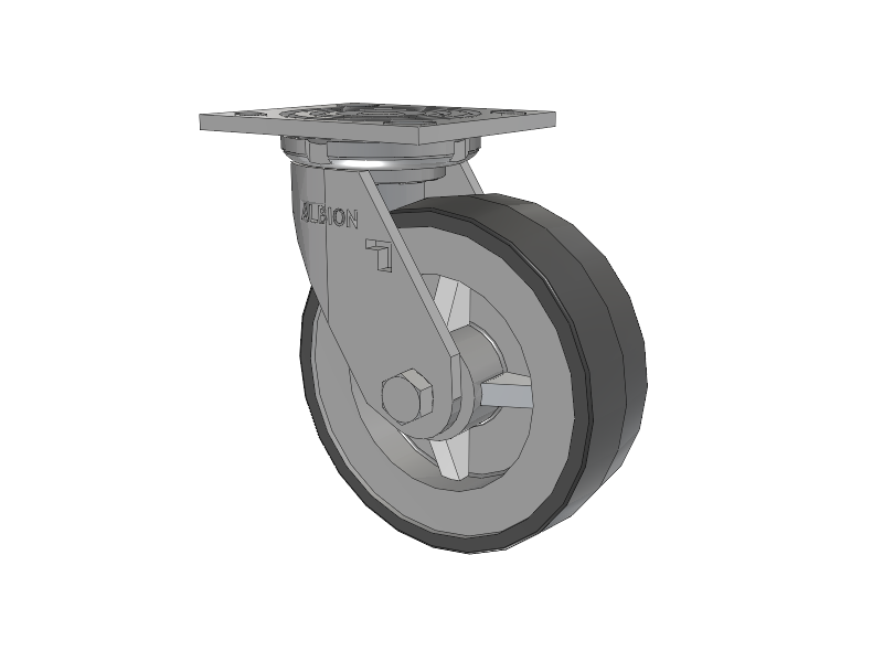 Details about   ALBION SWIVEL CASTERS 4'' TALL SET OF 4 CGZ  LOC7517 HEAVY DUTY 